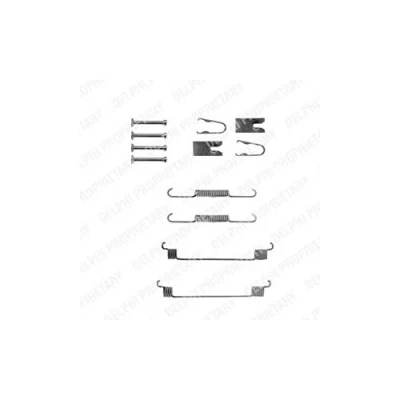 Bild av DELPHI LY1287 Kit d&#039;accessoires, mâchoire de frein FIAT: Punto II 3/5 portes, Idea, Marea Weekend