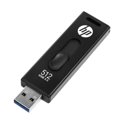 Bild av HP x911w USB SSD 3.2 Flash Drive 512GB, 410MB/s Read Speed, 300MB/s Write Push and Pull design