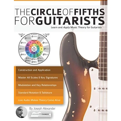 Bild av Guitar: The Circle of Fifths for Guitarists: Learn and Apply Music Theory Guitar