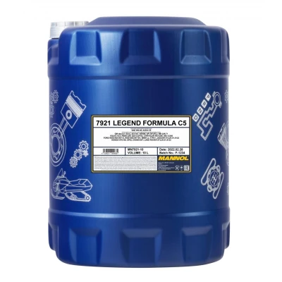Bild av Mannol Legend Formula C5 0W 20 10I Huile moteur MN7921 10 BMW: 1 5 portes, 3 Berline, Touring, VOLVO: V60 I, XC60 V40 3/5 portes