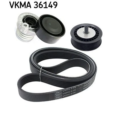Bild av SKF VKMA 36149 Drivremssats RENAULT: Clio 4, MEGANE 3 Grandtour, Kangoo II Express, NISSAN: Qashqai 2, NV200 / Evalia Minibuss, Note Hatchback