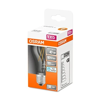 Bild av Osram LED glödlampa Standard Retrofit 4W/865 (40W) E27
