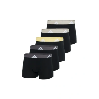 Bild av adidas Sportswear Trunk 5 PACK Underkläder Schwarz grau, Storlek: Large, grau
