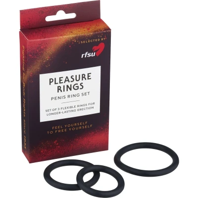 Bild av RFSU Pleasure rings penis ring set 3 st
