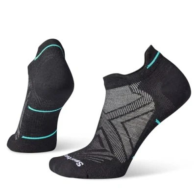 Bild av Smartwool RUN Cushion LOW Ankle Träningssockor, Storlek: 38 41, Black