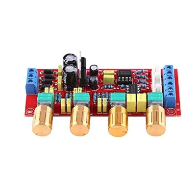Bild av Hifi Preamp Ne5532 förförstärkare Volym Tone Control Board Satser Ac 12V Op Amp förstärkare (Monterat Kort)