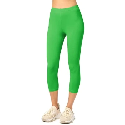 Bild av Merry Style Dam 3/4 Leggings MS10 199 (Grön,M)