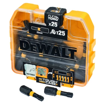 Bild av TORSIONBITSSET T25 2525MM DT70558T Beijerbygg Byggmaterial