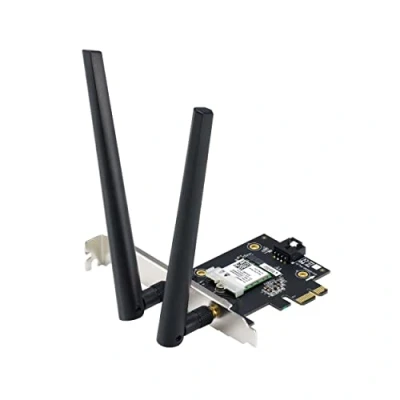 Bild av Asus (PCE AXE5400) AXE5400 Wi Fi 6E Tri Band PCI Express adapter, Bluetooth 5.2, OFDMA &amp; MU MIMO