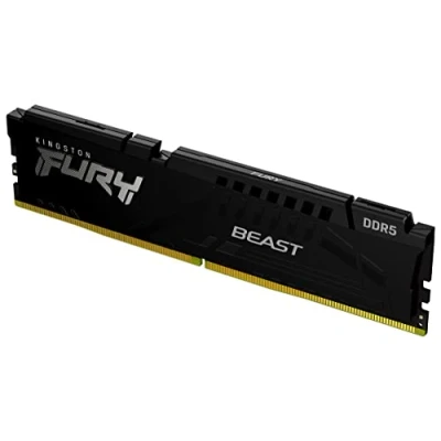 Bild av Kingston FURY Beast DDR5 5600 8GB CL40 Single Channel (1 pcs) Intel XMP Svart