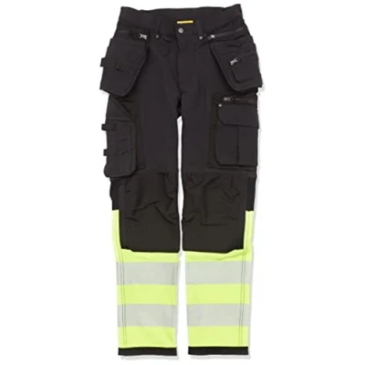 Bild av VARSELBYXA 1993 1642 4 VÄGS STRETCH SVART/VARSELGUL C58 Beijerbygg Byggmaterial
