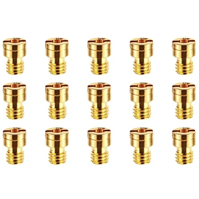 Bild av Set för förgasare, med 15 munstycken, 4 mm, huvudmunstycke, GY6, munstycken 40, 44, 46, 48, 50, 52, 54, 56, 58, 60, 65, 70, 75, 80, 85, PWK Keihin PE CVK