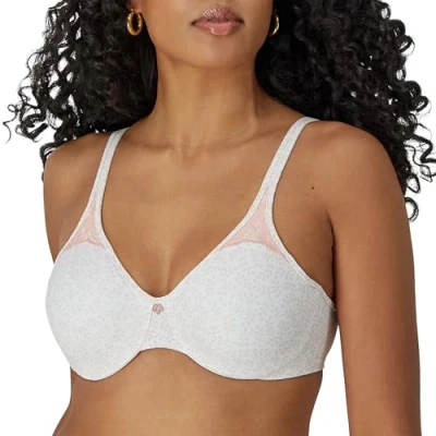 Bild av Bali Dam Passion for Comfort BH minimizer BH, Rosa bladtryck, 75D