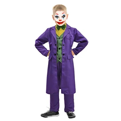 Bild av Joker costume disguise boy official DC Comics (Size 8 10 years)