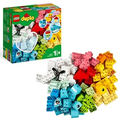 Bild av LEGO DUPLO Classic Hjärtask, Byggklossar för Barn 1,5+ år, Pedagogiska Leksaker 10909