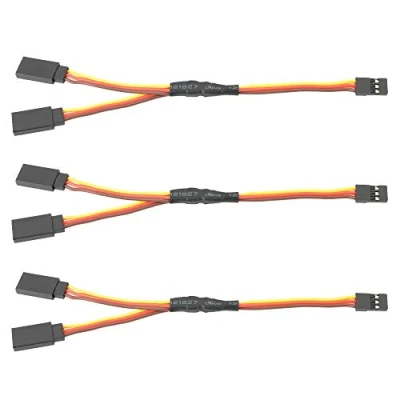 Bild av GTIWUNG 3 st JR Style Servo Y sele, 150 mm kablar, RC standard servoförlängningar