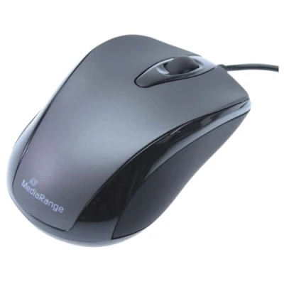 Bild av MediaRange mus Mouse Optic 3 knappar Grå