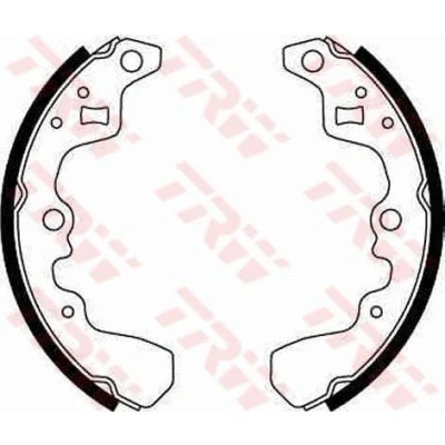 Bild av TRW GS8248 Mâchoires De Frein 180 31 SUMITOMO SUZUKI: SJ 410 SUV, SUV Cabriolet