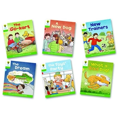 Bild av Oxford Reading Tree Biff, Chip and Kipper Level 2. Stories: Mixed Pack of 6