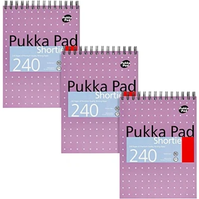 Bild av PUKKA SHORTIE METALLIC A5 WRIT PAD80GSM