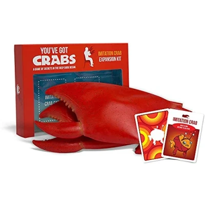 Bild av Exploding Kittens You&#039;ve Got Crabs: Imitation Crab Expansion Pack by Card Games for Adults Teens &amp; Kids Fun Family