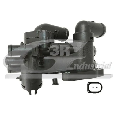 Bild av 3RG 82776 Bride avec thermostat, sans capteur VOLKSWAGEN: New Beetle 3/5 portes, Cabriolet, AUDI: A2