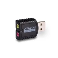 Bild av Axagon ADA 10, 2.0 kanaler, 16 bit, 93 dB, USB