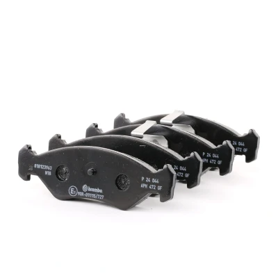Bild av BREMBO P 24 044 Jeu de plaquettes frein contact signal d&#039;usure exclu avec clip piston sans accessoires FORD: FIESTA 4, KA 3 portes,