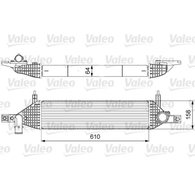 Bild av VALEO 818633 Intercooler sans vanne EGR NISSAN: Qashqai / Qashqai+2 I