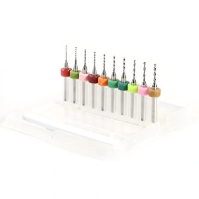Bild av Yosoo Tungsten Carbide PCB Circuit Board Micro Drill, 0.6mm / 0.7mm 0.8mm 0.9mm 1mm 1.1mm 1.2mm 1.3mm 1.4mm 1.5mm (10 Bit)
