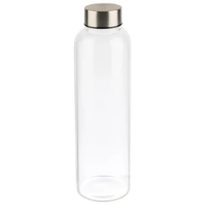 Bild av APS 66907 dricksflaska/glasflaska, 6,5 x 6,5, höjd 23,5 cm, Ø 0,55 liter, transparent