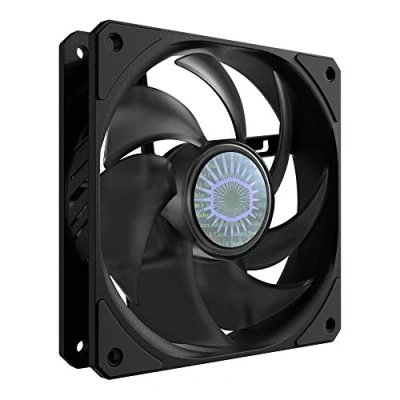 Bild av Cooler Master SickleFlow 120 Svart chassi och kylfläkt Förbättrade Air Balance blad, 62 CFM, 2,5 mmH20, 8 till 27 dBA