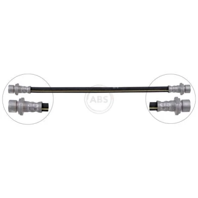 Bild av A.B.S. SL 5325 Flexible De Frein 318 INN M10x 1.0 TOYOTA: Yaris I 3/5 portes, Verso