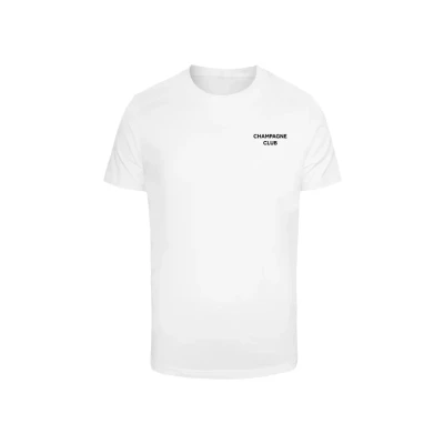 Bild av Mister Tee Champagne CLUB Tshirt med print, Storlek: Small, White