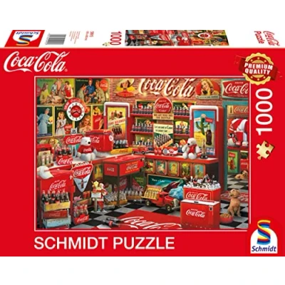 Bild av Coca Cola Nostalgi Pussel 1000 bitar Schmidt