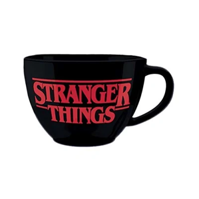 Bild av Stranger Things 22 oz cappuccino mugg (630 ml &quot;The World is Turning Upside Down)