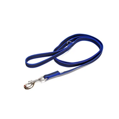 Bild av Julius K9 C&amp;G Super grip leash blue/grey 20mm/2.0m with handle