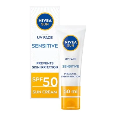 Bild av NIVEA UV Face Sensitive SPF50 50 ml
