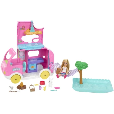 Bild av Barbie Chelsea Lekset 2 i 1 Camper med Docka