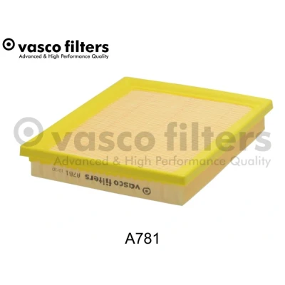 Bild av DAVID VASCO A781 Filtre à air 35 187 225 rectangulaire Cartouche filtrante TOYOTA: Auris 5 portes, RAV4 IV SUV, Break, LEXUS: CT, NX