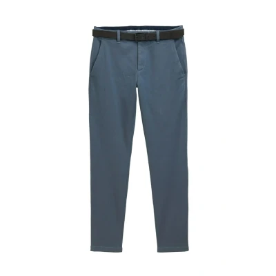 Bild av TOM TAILOR herrbyxor, 38811 Teal Grey Zig Zag Structure, 36W / 32L