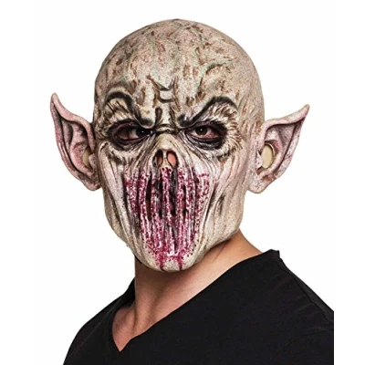 Bild av Boland 97562 Latex huvudmask utomjordiskt monster, en storlek, vuxna, utomjording, vampyr, halloween, karneval, temafest