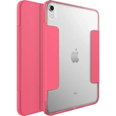 Bild av OtterBox Folio Case för iPad 10th gen, stöttåligt, fallskyddat, ultratunt, skyddande foliofodral, Rouge Powder