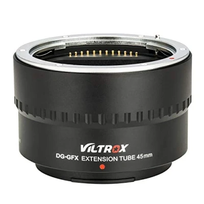 Bild av VILTROX DG GFX 45 mm autofokus, makroförlängningsrör, adapter för Fujifilm GFX100, 50S, 50R till Fuji G Mount objektiv