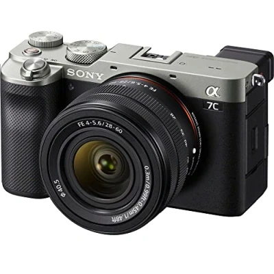 Bild av Sony Alpha 7C kompakt fullformatkamera med 2860 mm zoomobjektiv, 24,2 megapixel* Exmor R™ CMOS bildsensor (ILCE7CLS.CEC)