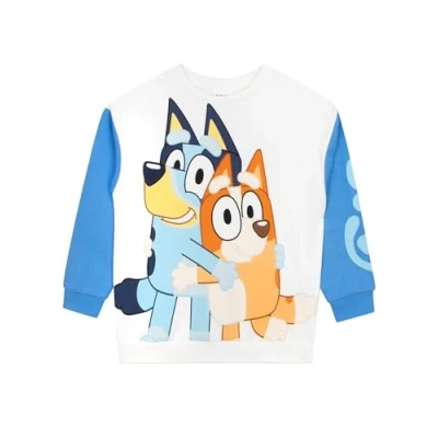 Bild av Bluey Sweatshirt Bingo Pojkar Mjuk Bomull Pojkläder Vit 98