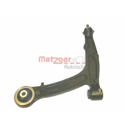 Bild av METZGER 58035201 Bras de suspension avec support en caoutchouc, rotule Essieu avant gauche barre oscillant transversal