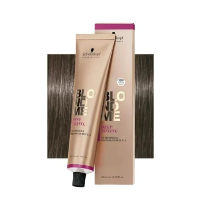 Bild av Schwarzkopf Professional BlondMe Deep Toning 60 ml Granite