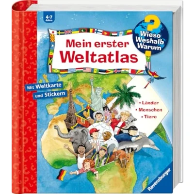 Bild av Wieso? Weshalb? Warum? Mein erster Weltatlas: Länder. Menschen. Tiere
