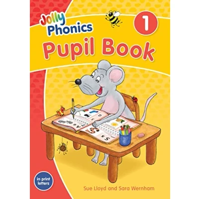 Bild av Jolly Phonics Pupil Book 1: in Print Letters (British English edition)